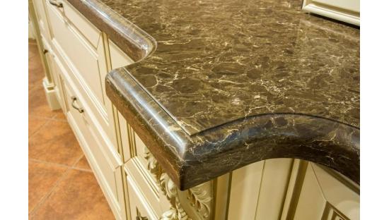 Кварцевый агломерат Vicostone BQ 8560 DARK EMPERADOR