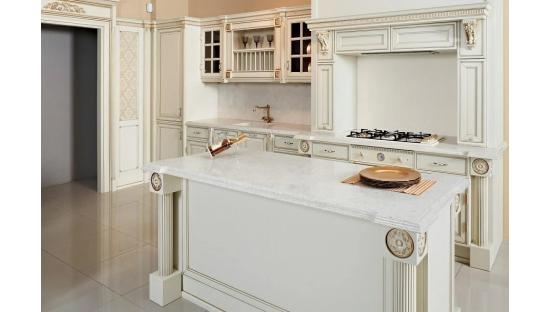 Кварцевый агломерат Vicostone BQ 8583 AKOYA