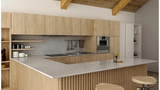 Кварцевый агломерат Vicostone BQ 2600 VALLEY WHITE