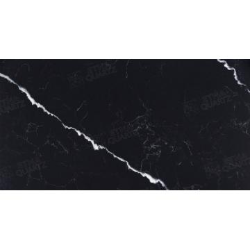 Кварцевый агломерат ETNA QUARTZ Negro Marquina 006