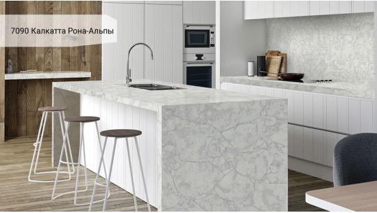 Кварцевый агломерат Avant Quartz 7090 Калакатта Рона-Альпы