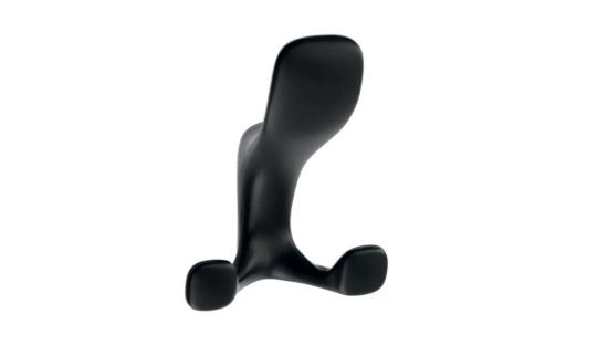 Крючок GTV WZ-TOLED-A0-20M, Черный матовый