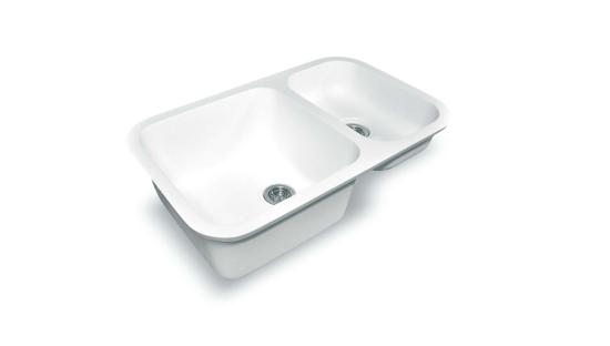 Кухонная мойка из акрила Akrilika Standard m 263S