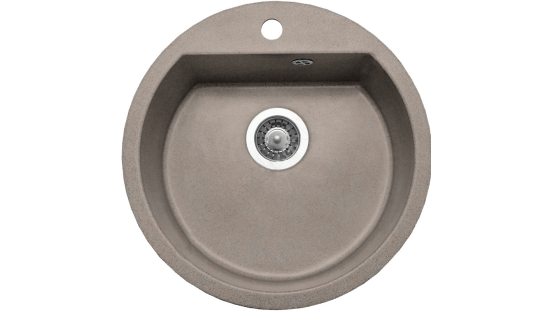 Кухонная мойка из кварца FostoGran D51G, цвет Латте