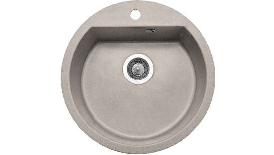 Кухонная мойка из кварца FostoGran D51G, цвет Песочный