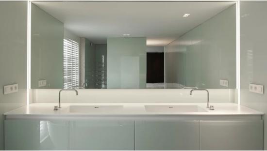 Стекло Lacobel White Soft 9010