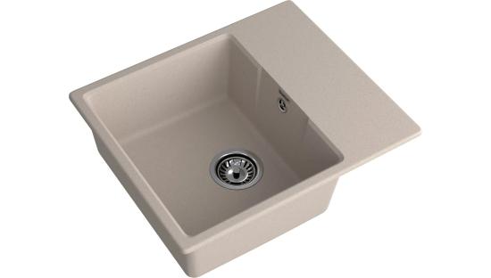 Мойка GranFest URBAN 658L, цвета Песочный