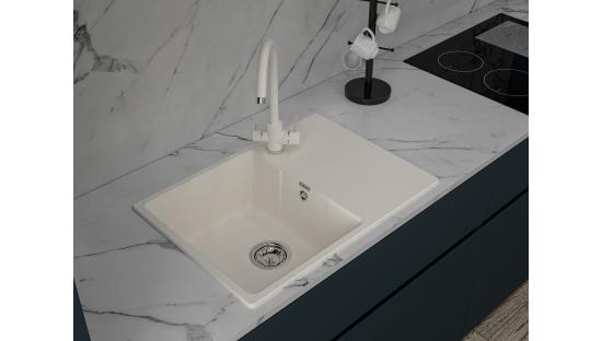 Мойка GranFest URBAN 668L, цвета Белый