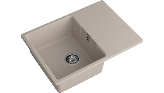 Мойка GranFest URBAN 668L, цвета Песочный