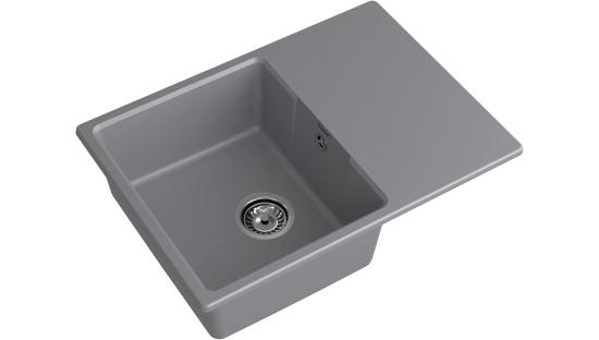 Мойка GranFest URBAN 668L, цвета Темно-серый