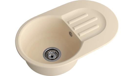 Мойка GranFest SMART 685L, цвета Бежевый
