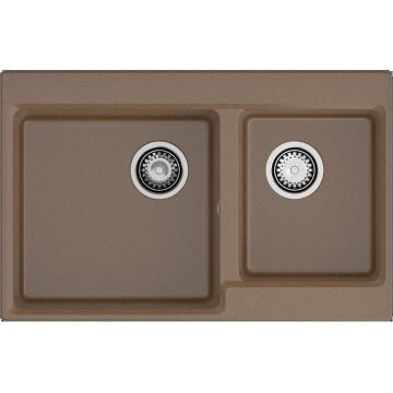 Мойка GranFest LEVEL 780K, цвета Терракот