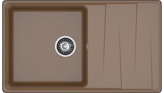 Мойка GranFest LEVEL 860L, цвета Терракот