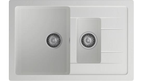 Мойка GranFest QUADRO 775KL, цвета Иней