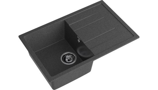 Мойка GranFest QUADRO 780L, цвета Графит