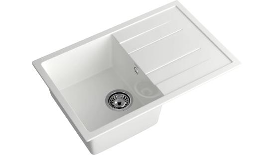 Мойка GranFest QUADRO 780L, цвета Иней