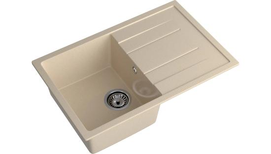Мойка GranFest QUADRO 780L, цвета Кашемир