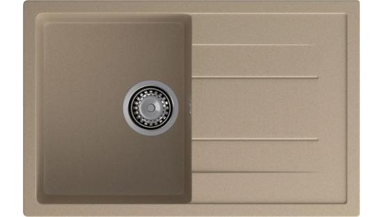 Мойка GranFest QUADRO 780L, цвета Песочный