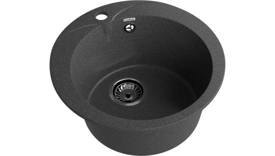 Мойка GranFest RONDO 480, цвета Графит