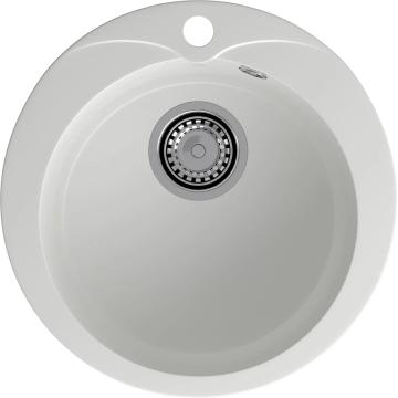 Мойка GranFest RONDO 480, цвета Иней