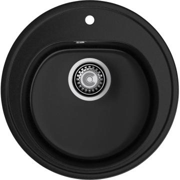 Мойка GranFest RONDO 510, цвета Черный