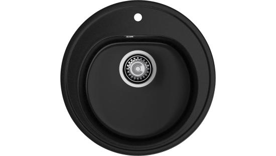 Мойка GranFest RONDO 510, цвета Черный