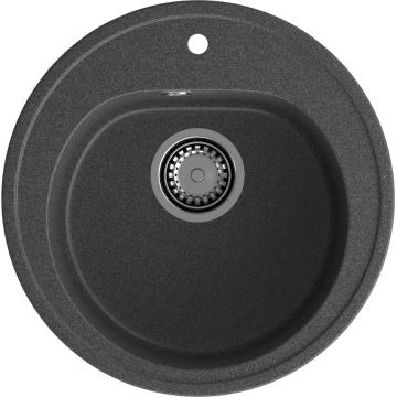 Мойка GranFest RONDO 510, цвета Графит