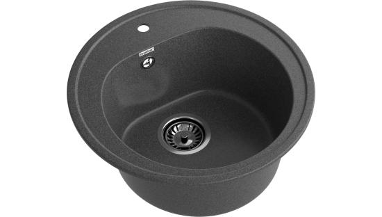 Мойка GranFest RONDO 510, цвета Графит