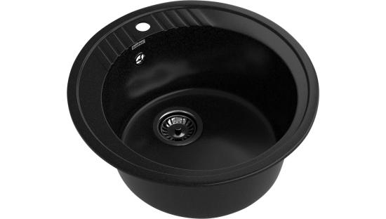 Мойка GranFest RONDO 520, цвета Черный