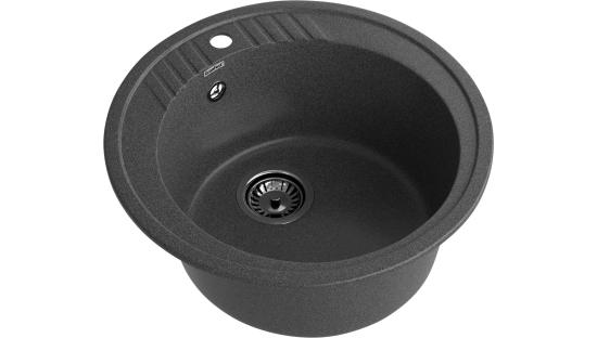 Мойка GranFest RONDO 520, цвета Графит