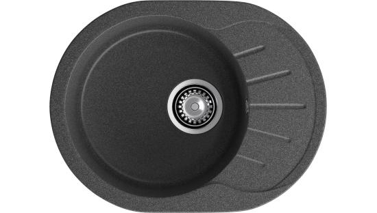 Мойка GranFest RONDO 580L, цвета Графит