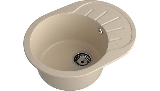Мойка GranFest RONDO 580L, цвета Кашемир