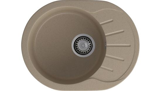Мойка GranFest RONDO 580L, цвета Песочный