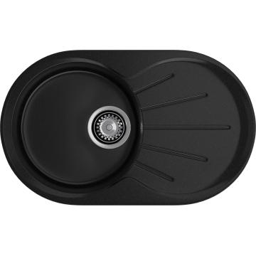 Мойка GranFest RONDO 750L, цвета Черный
