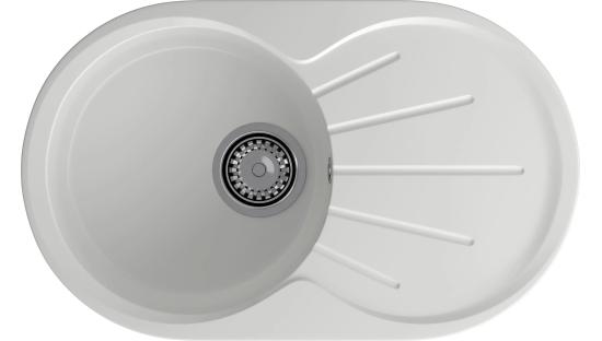 Мойка GranFest RONDO 750L, цвета Иней