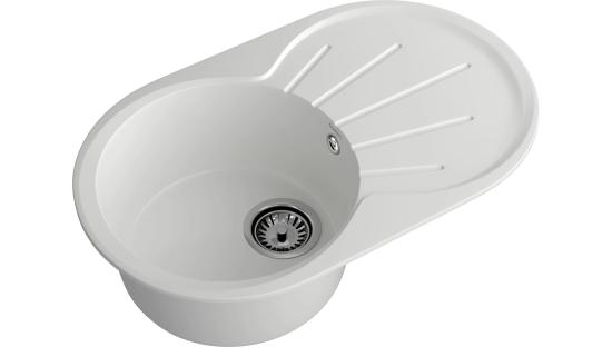 Мойка GranFest RONDO 750L, цвета Иней