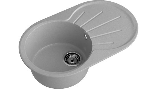 Мойка GranFest RONDO 750L, цвета Серый