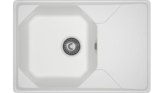Мойка GranFest UNIQUE 740L, цвета Иней