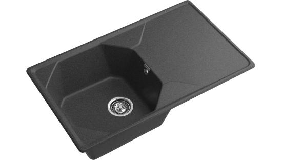 Мойка GranFest UNIQUE 840L, цвета Графит