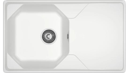 Мойка GranFest UNIQUE 840L, цвета Иней
