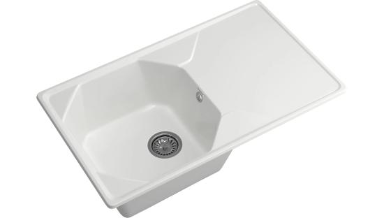 Мойка GranFest UNIQUE 840L, цвета Иней