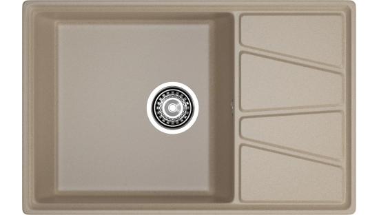 Мойка GranFest VERTEX 780L, цвета Песочный
