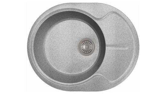 Кухонная мойка из мрамора Dr.Gans Берта 620, цвета Базальт