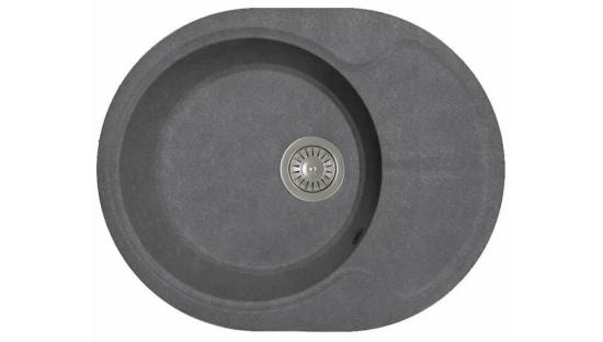 Кухонная мойка из мрамора Dr.Gans Берта 620, цвета Графит