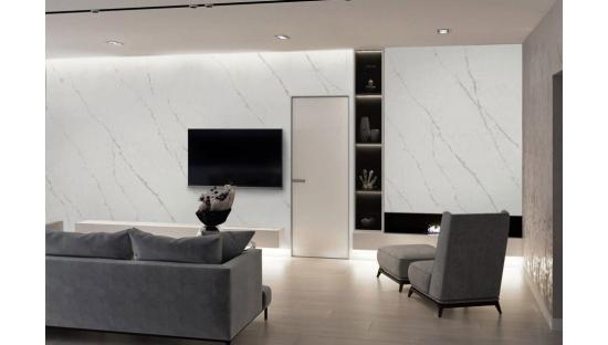 Кварцевый агломерат ETNA QUARTZ Calacatta Venato 002