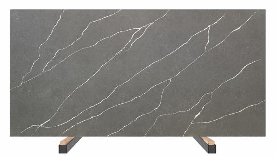 Кварцевый агломерат ETNA QUARTZ Grey Marquina 007