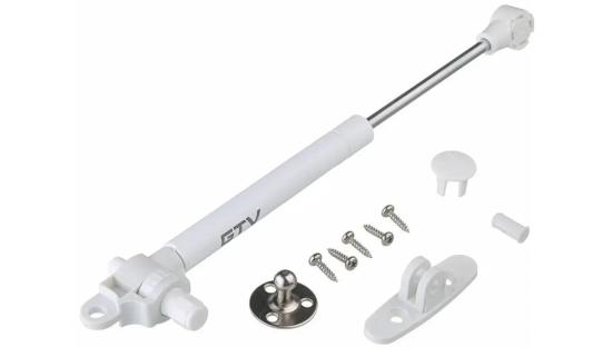 Газлифт мебельный GTV с амортизатором 8 кг., белый