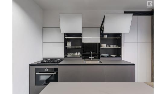 Компакт ламинат Fundermax  0077 IP/SX Color Charcoal Черная основа