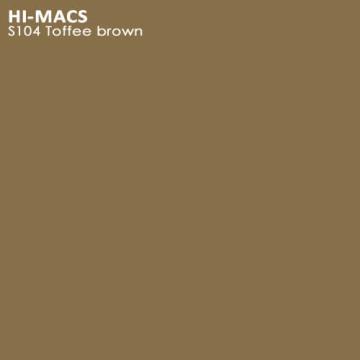 Искусственный камень LG Solid S104 Toffee brown