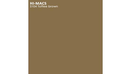 Искусственный камень LG Solid S104 Toffee brown